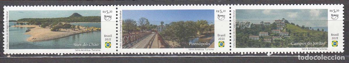 Francobolli: Brasil Upaep 2021 Yvert 3911/13 ** Mnh