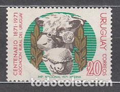 Francobolli: Uruguay - Correo 1971 Yvert 811 ** Mnh