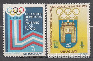 Francobolli: Uruguay - Correo 1979 Yvert 1014/5 ** Mnh Deportes