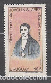 Francobolli: Uruguay - Correo 1982 Yvert 1101 ** Mnh Personaje