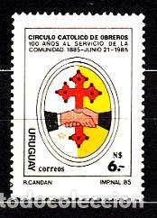 Francobolli: Uruguay - Correo 1985 Yvert 1162 ** Mnh