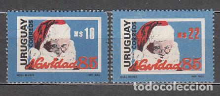 Francobolli: Uruguay - Correo 1986 Yvert 1170/1 ** Mnh Navidad