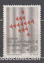 Francobolli: Uruguay - Correo 1987 Yvert 1207 ** Mnh Avi&oacute;n