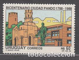Francobolli: Uruguay - Correo 1989 Yvert 1291 ** Mnh