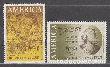 Francobolli: Uruguay - Correo 1991 Yvert 1367/8 ** Mnh Upaep