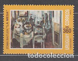 Francobolli: Uruguay - Correo 1991 Yvert 1387 ** Mnh Arte