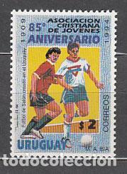 Francobolli: Uruguay - Correo 1994 Yvert 1497 ** Mnh Deportes. F&uacute;tbol