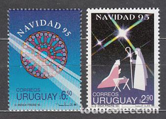 Francobolli: Uruguay - Correo 1995 Yvert 1537/8 ** Mnh Navidad