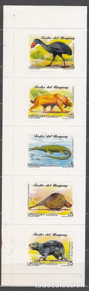 Francobolli: Uruguay - Correo 1997 Yvert 1626/30 ** Mnh Fauna