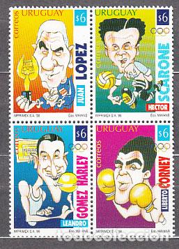 Francobolli: Uruguay - Correo 1998 Yvert 1783/6 ** Mnh Deportes