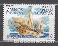 Francobolli: Uruguay - Correo 2000 Yvert 1935A ** Mnh Barco