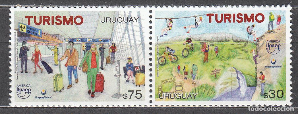Sellos: Uruguay Correo 2021 ** Mnh Upaep 2021- Turismo