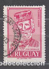 Sellos: Uruguay - Aereo Yvert 359 usado Personaje. Giusepe Garibaldi