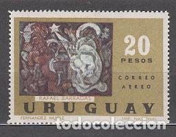 Sellos: Uruguay - Aereo Yvert 390 ** Mnh Navidad