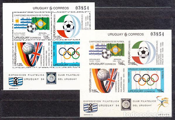 Selos: Uruguay - Hojas Yvert 48 ** Mnh Deportes. F&uacute;tbol