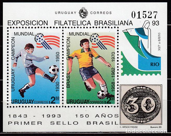 Selos: Uruguay - Hojas Yvert 43 ** Mnh Deportes f&uacute;tbol
