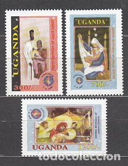 Selos: Uganda - Correo Yvert 1936/8 ** Mnh A&ntilde;o Santo