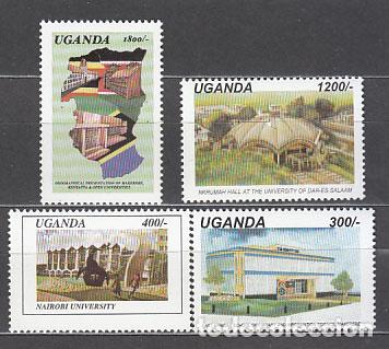 Selos: Uganda - Correo Yvert 1939/42 ** Mnh