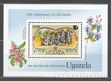 Selos: Uganda - Hojas Yvert 51 ** Mnh