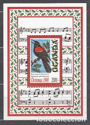 Selos: Uganda - Hojas Yvert 292 ** Mnh Fauna aves