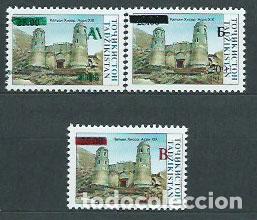 Selos: Tadjikistan - Correo Yvert 136E/G ** Mnh Castillos
