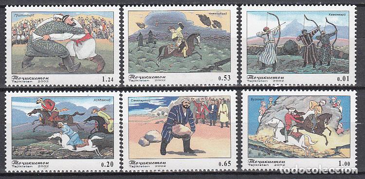 Briefmarken: Tadjikistan - Correo Yvert 169/74 ** Mnh Deportes