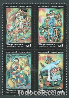 Briefmarken: Tadjikistan - Correo Yvert 175/8 ** Mnh Bazar oriental