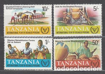 Briefmarken: Tanzania - Correo Yvert 187/90 ** Mnh