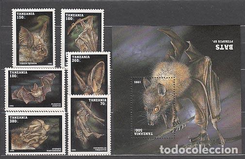 Selos: Tanzania - Correo Yvert 1845/61+H 271 ** Mnh Fauna