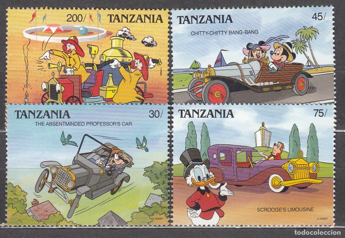 Selos: Tanzania Correo Yvert 520/23 ** Mnh Walt Disney