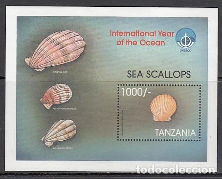 Selos: Tanzania - Hojas Yvert 390 ** Mnh Fauna conchas
