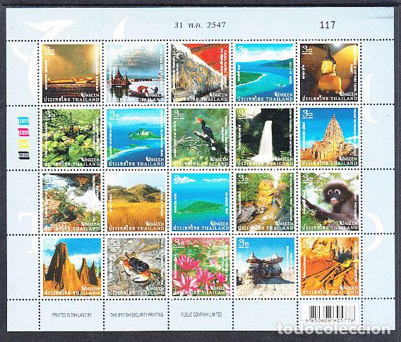 Briefmarken: Tailandia - Correo Yvert 2112/31 ** Mnh Paisajes