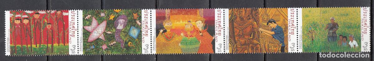 Briefmarken: Tailandia - Correo Yvert 2461/5 ** Mnh D&iacute;a del ni&ntilde;o