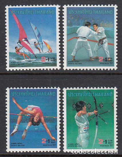 Stamps: Tailandia - Correo Yvert 1370/3 ** Mnh Deportes
