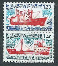 Selos: Tierras Australes - Correo Yvert 66/7 ** Mnh Barcos
