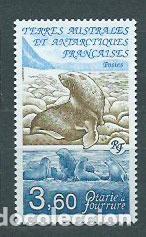 Briefmarken: Tierras Australes - Correo Yvert 159 ** Mnh Fauna. Foca
