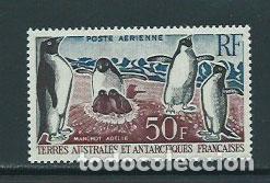 Briefmarken: Tierras Australes - Aereo Yvert 5 ** Mnh Fauna. Aves