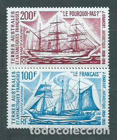 Briefmarken: Tierras Australes - Aereo Yvert 38/9 ** Mnh Barcos