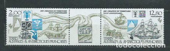 Briefmarken: Tierras Australes - Aereo Yvert 90/1A ** Mnh Barcos