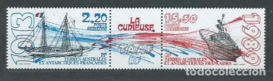 Briefmarken: Tierras Australes - Aereo Yvert 105/6A ** Mnh Barcos