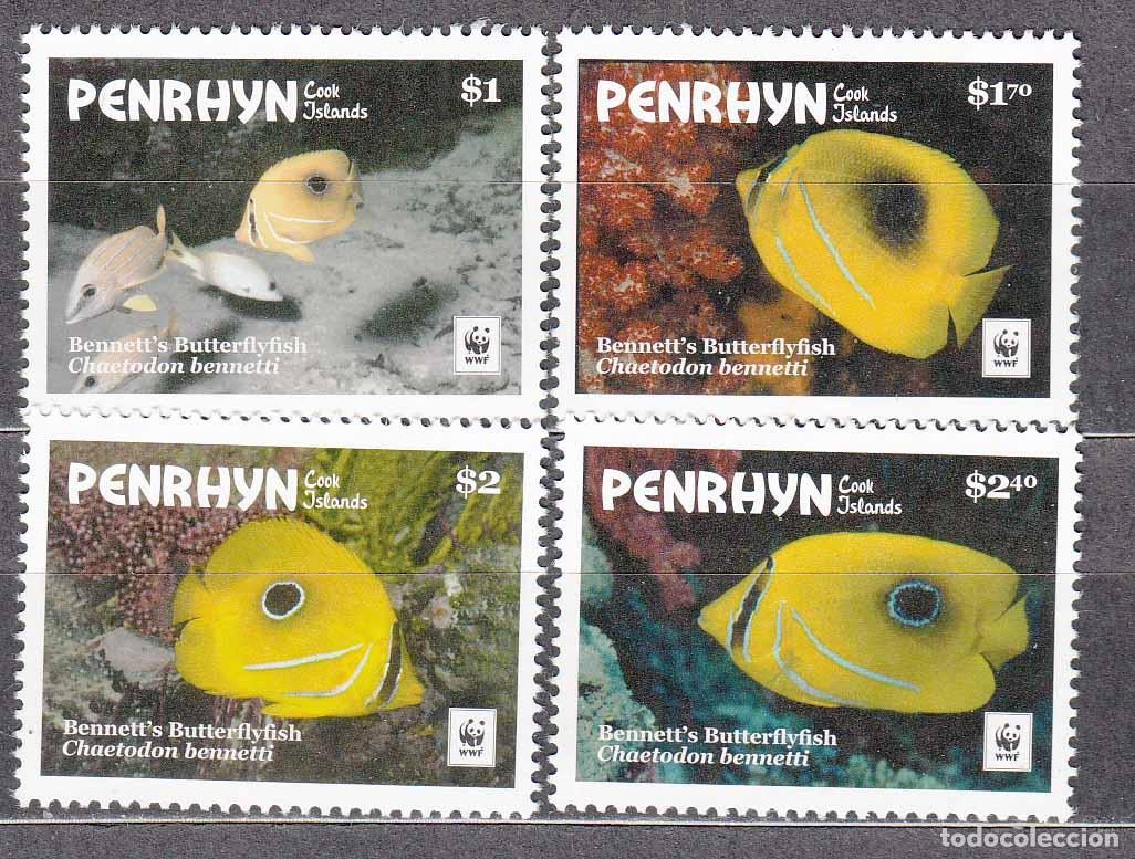 Briefmarken: Penrhyn - Correo Yvert 594/97 ** Mnh Fauna Marina - Peces
