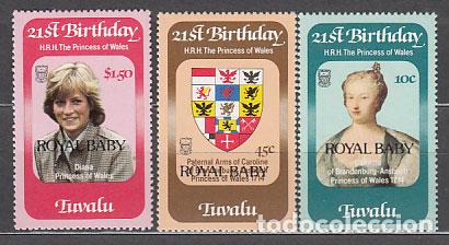 Briefmarken: Tuvalu - Correo Yvert 174/6 ** Mnh