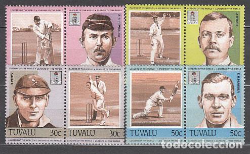 Briefmarken: Tuvalu - Correo Yvert 267/74 ** Mnh Deportes