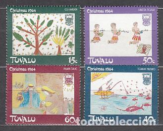 Briefmarken: Tuvalu - Correo Yvert 275/8 ** Mnh Navidad