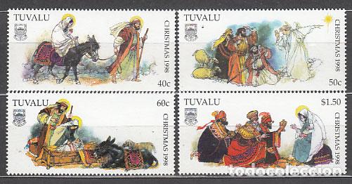 Briefmarken: Tuvalu - Correo Yvert 760/3 ** Mnh Navidad