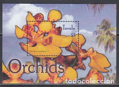 Briefmarken: Tuvalu - Hojas Yvert 98 ** Mnh Flores. Orquideas