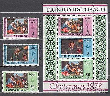 Sellos: Trinidad y Tobago - Correo Yvert 315/7+H,6 ** Mnh Navidad