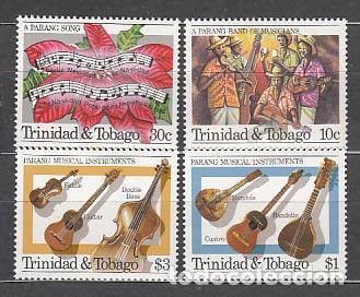 Sellos: Trinidad y Tobago - Correo Yvert 514/7 ** Mnh Navidad