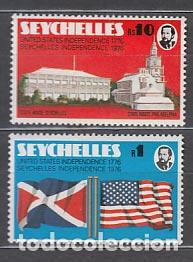 Stamps: Seychelles - Correo Yvert 337/8 ** Mnh Banderas