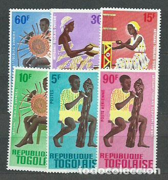 Stamps: Togo - Correo Yvert 495/8+A 57/8 ** Mnh Artesan&iacute;a